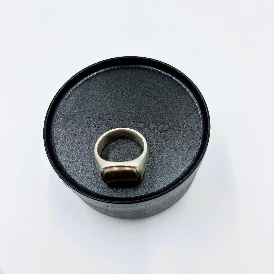 トムウッド クッション　ゴールドトップ リング 60 コンビ　シグネット