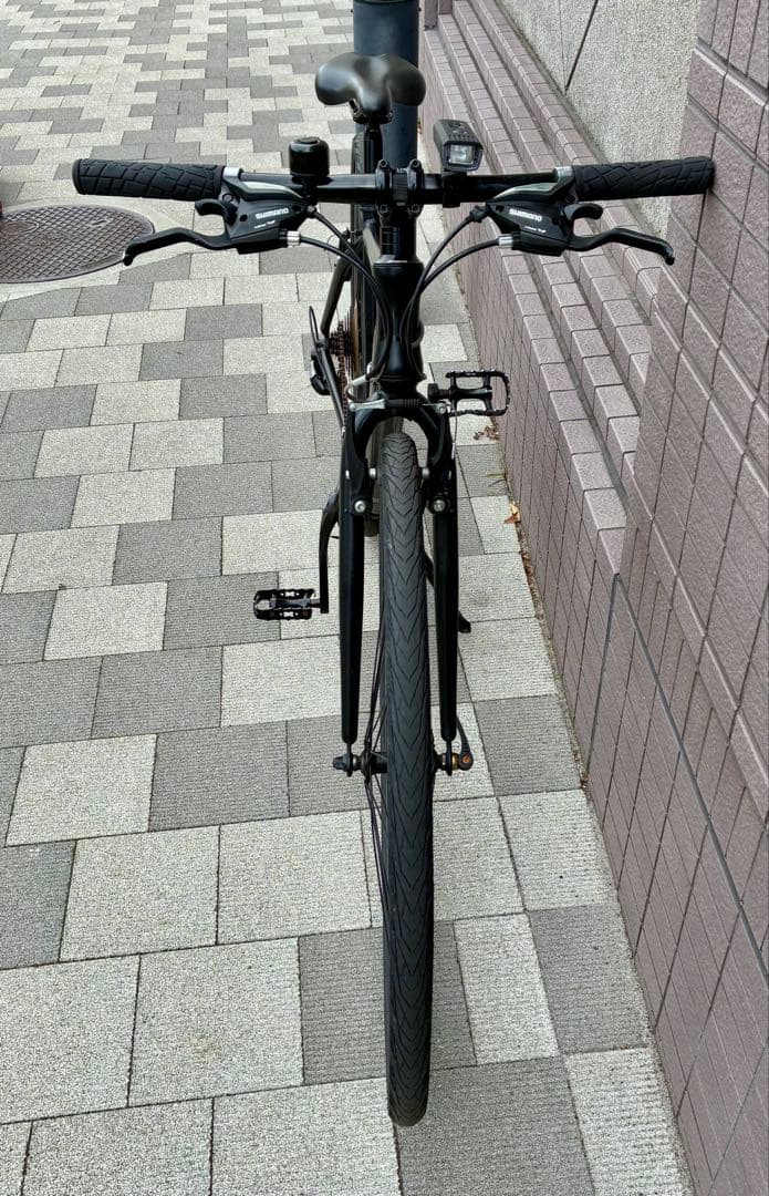 FUJI フジRAIZ 2023年　クロスバイク　マットブラック　18段　東京