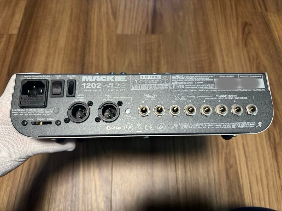 MACKIE 1202-VLZ3 アナログミキサー