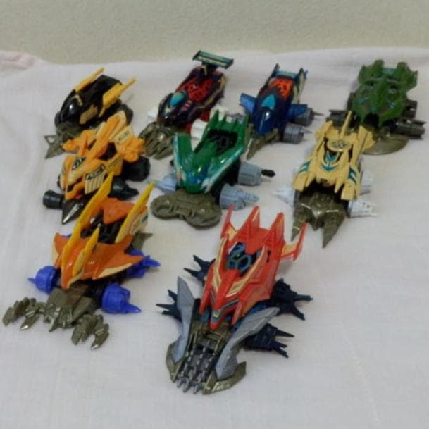 ★動作品・絶版❤️クラッシュギア★９種類セット★完成品★９台