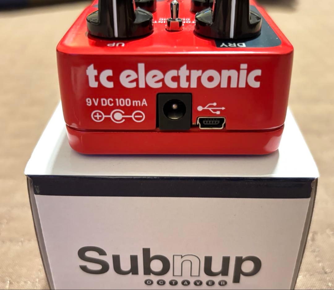ギター tc electronic Sub 'N' Up Octaver