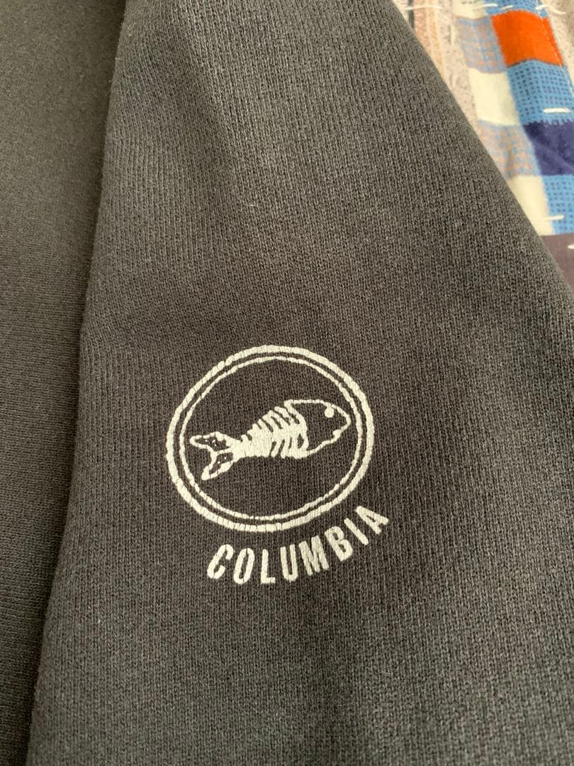 希少 90s XL FISHBONE vtg スウェット ブラック リバース 黒