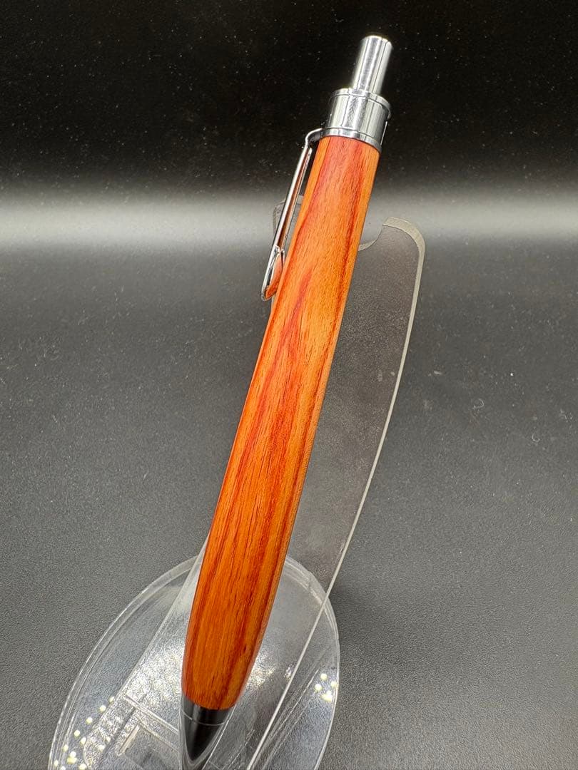 497極上　チューリップウッド　木軸シャーペン　ボールペン
