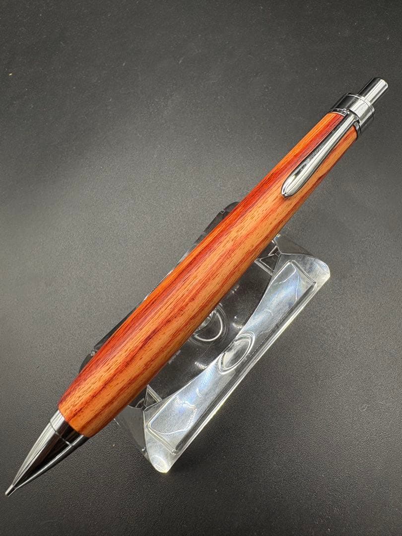 497極上　チューリップウッド　木軸シャーペン　ボールペン