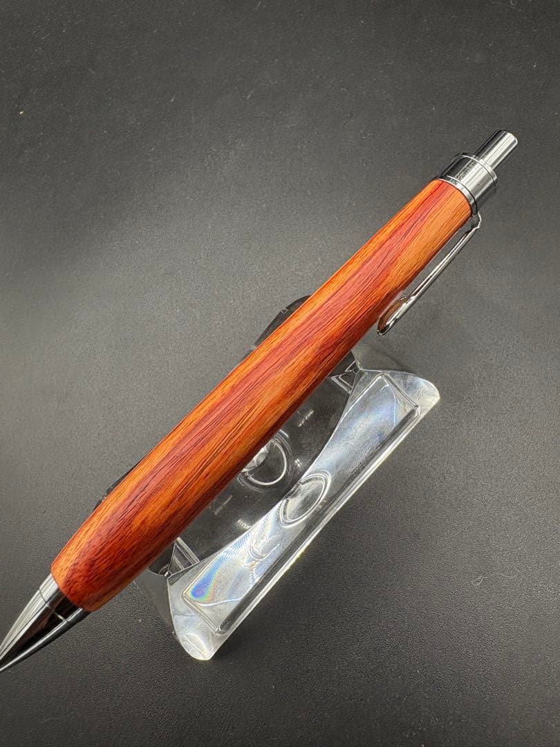 497極上　チューリップウッド　木軸シャーペン　ボールペン