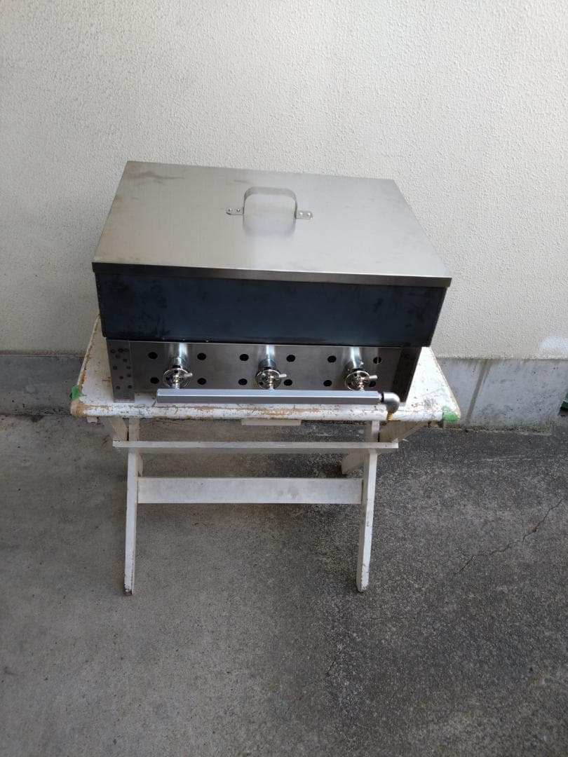 石焼き芋 冷やし やきいも フェス 学園文化祭り 鉄釜焼き プロパンガス BBQ