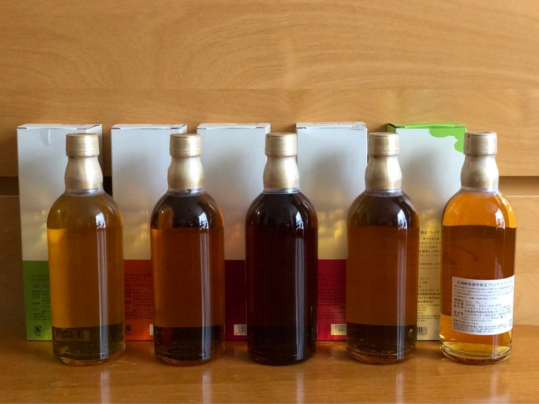 【あらら】 NIKKA　ニッカ　宮城峡　限定 500ml　5本セット