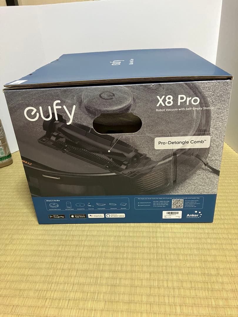 【新品】Anker Eufy Clean X8 Pro ゴミ収集ステーション付き