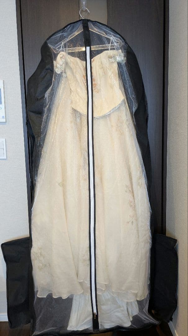 【cam】カラードレス9号　アトリエアイメ　パニエ・ドレスバック