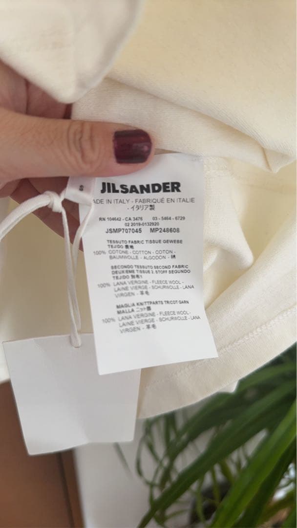 【新品未使用】ジルサンダー　メンズトップス