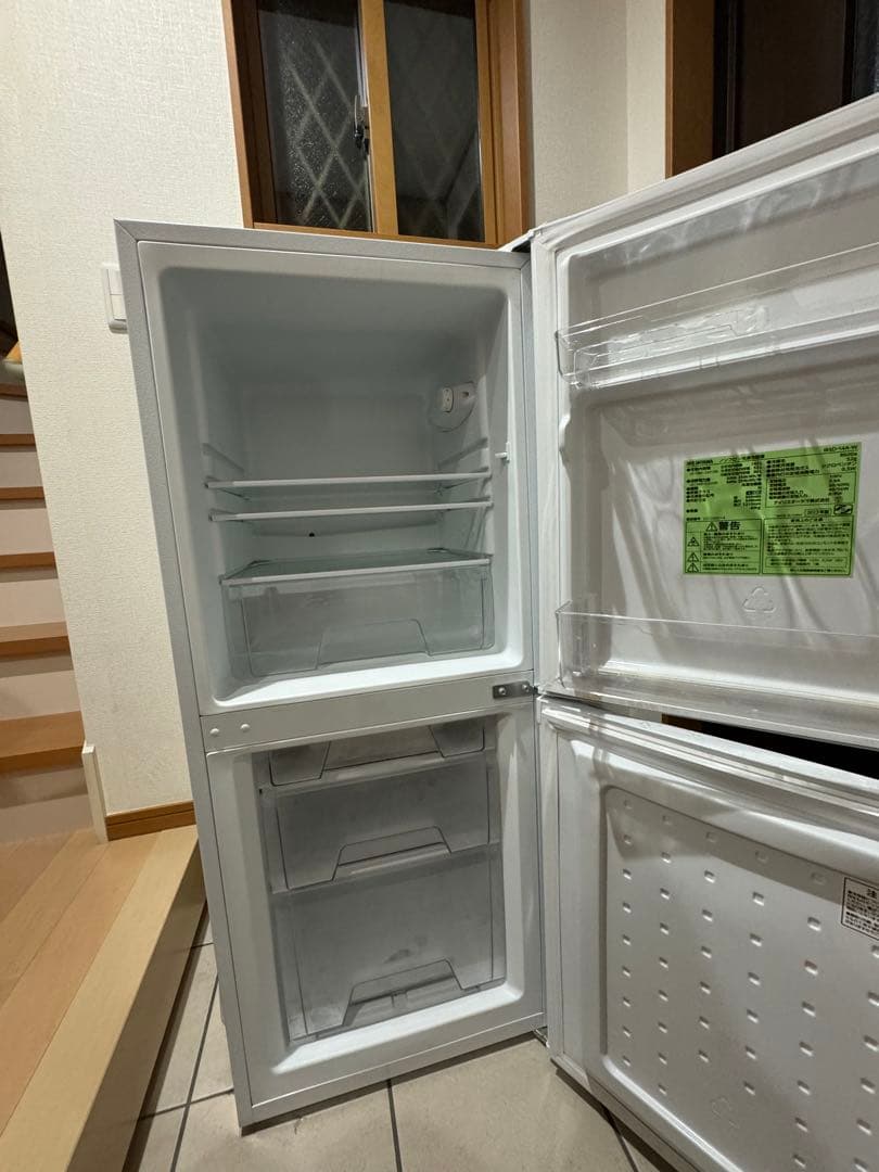 IRIS OHYAMA ノンフロン冷蔵庫 IRSD-14A-W