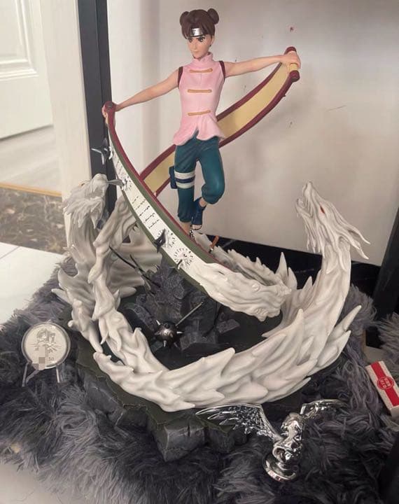 NARUTO ナルト テンテン ガレージキット ガレキ スタチュー①