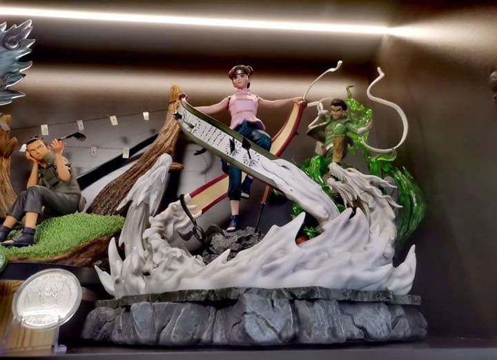 NARUTO ナルト テンテン ガレージキット ガレキ スタチュー①