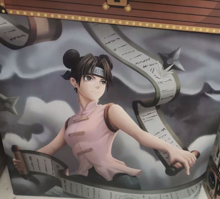 NARUTO ナルト テンテン ガレージキット ガレキ スタチュー①