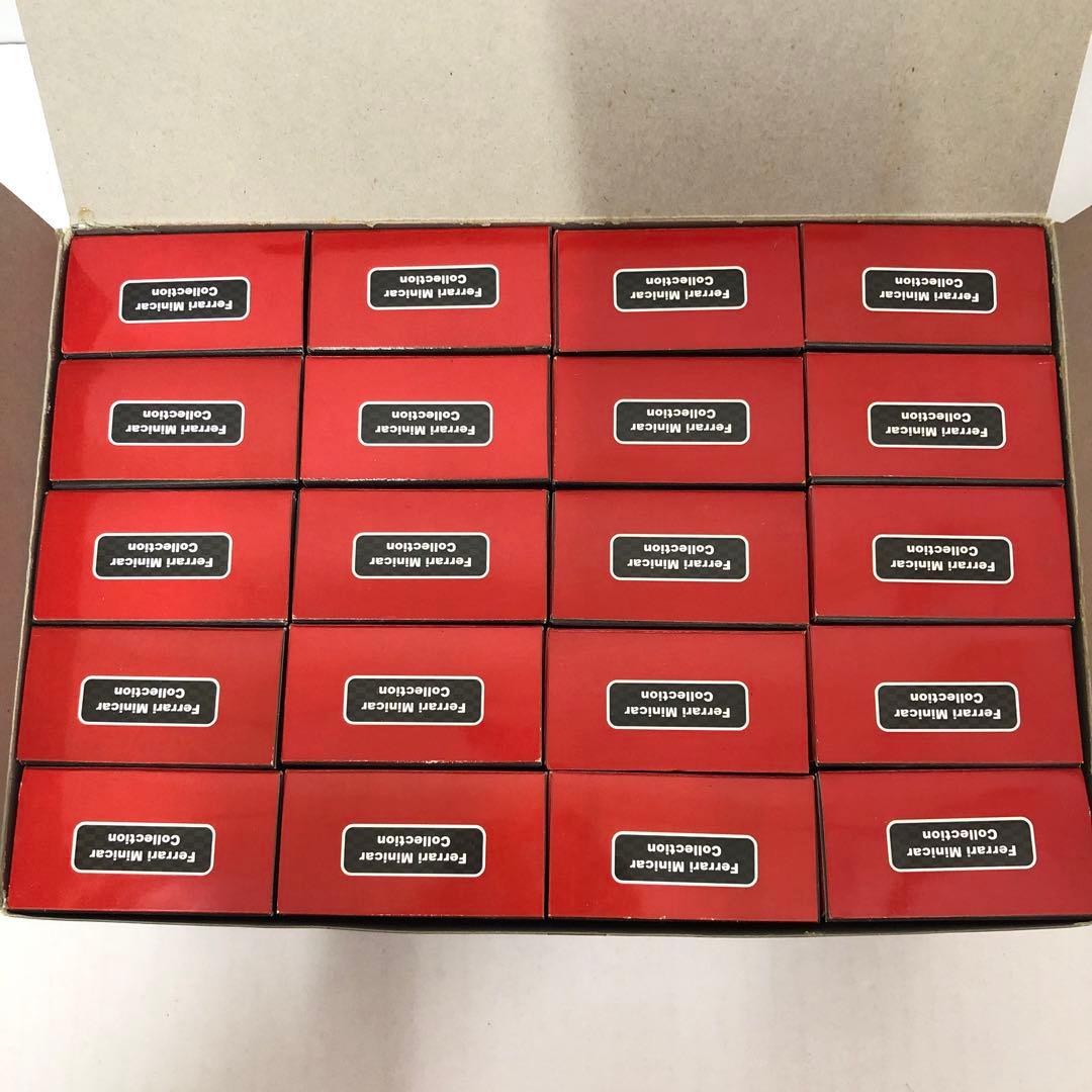 京商 フェラーリミニカーコレクション 組立キット 20個セット【開封品】