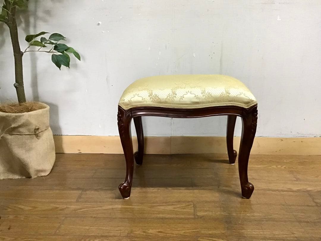 管365☆アンティーク調☆猫脚☆ クロシオ フランシスカ スツール