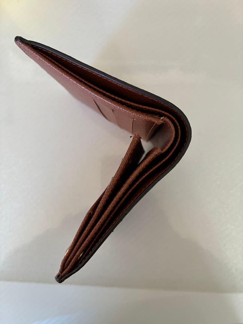 再値下げセール中★Louis Vuitton★モノグラム　二つ折り財布 ブラウン