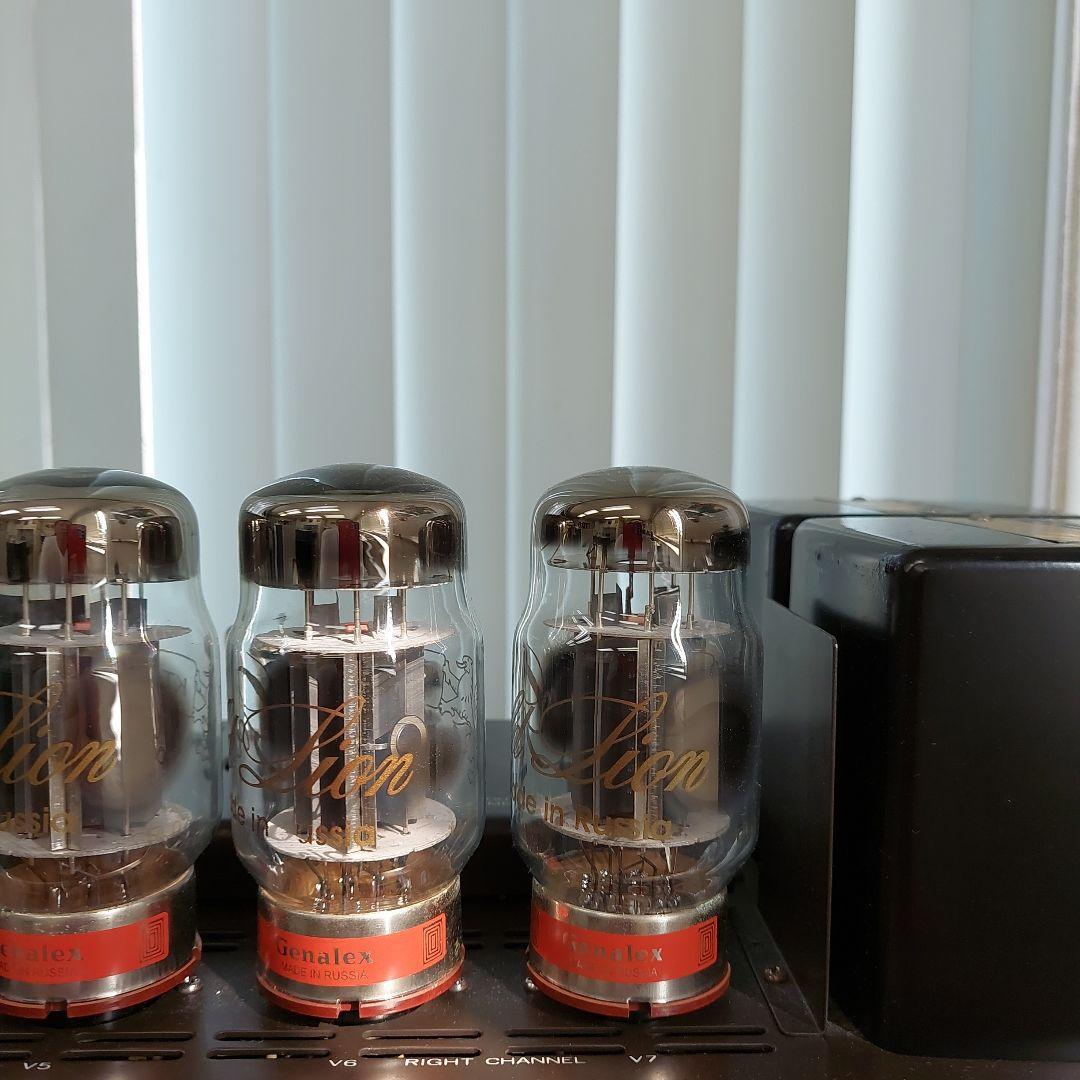 真空管アンプ A-3600 真空管復刻ゴールドライKT88