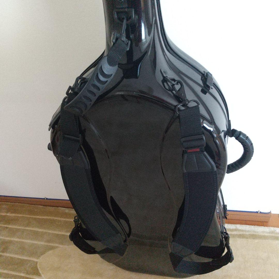 チェロ ハードケース 色ブラック4/4 東洋プリュームファイバー