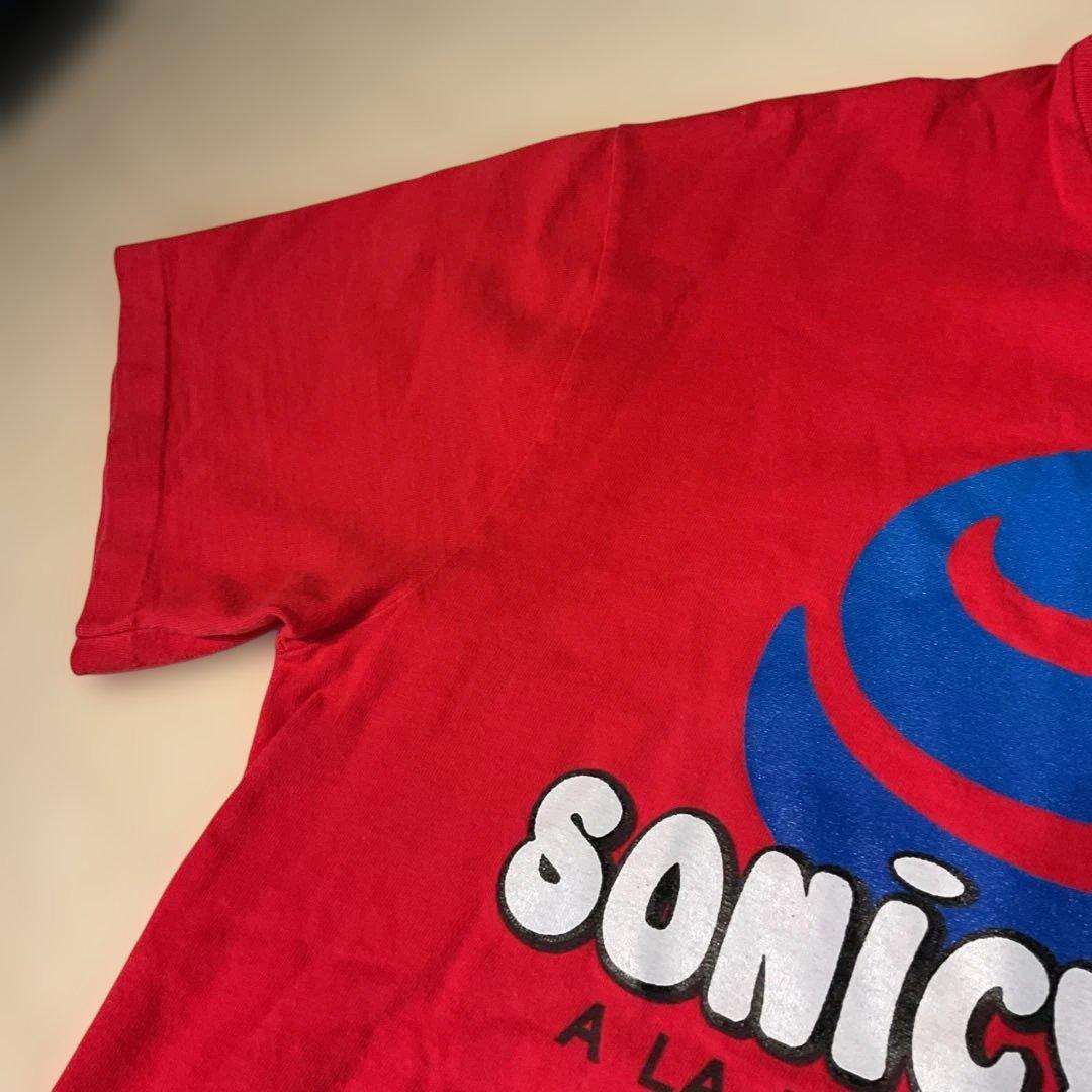 希少 USA製 ソニックユース Tシャツ オランジーナ S 赤 バンドT 90s
