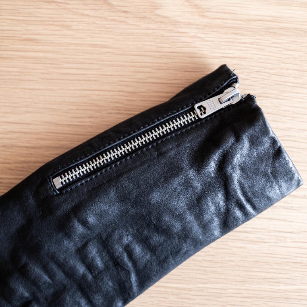 ALLSAINTS ブラック シングルライダースジャケット