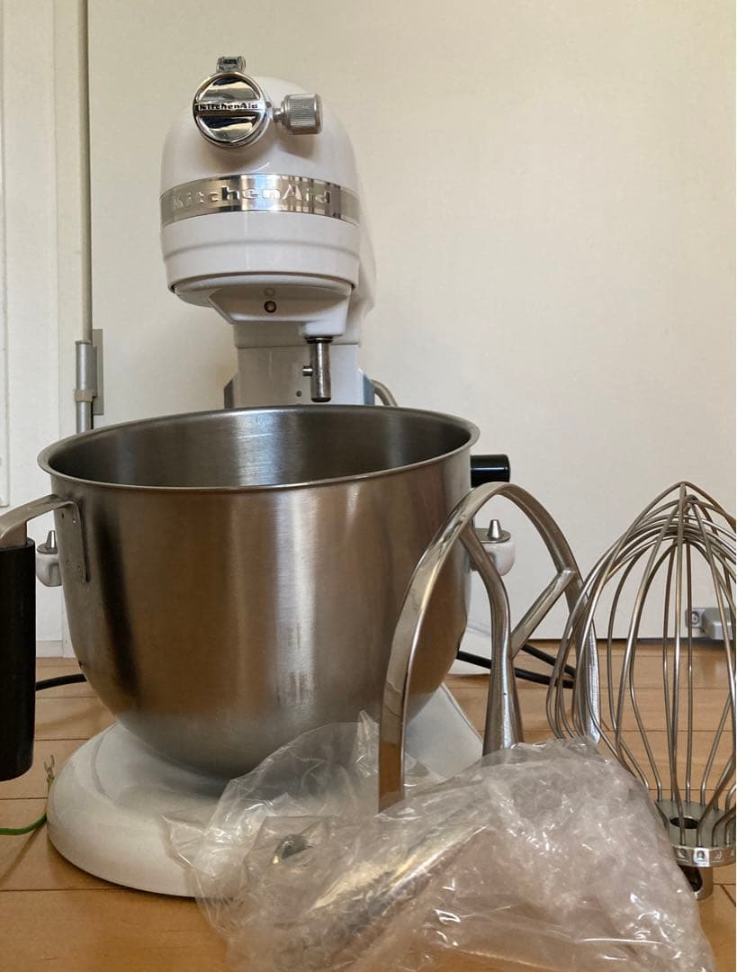KitchenAidキッチンエイドミキサー　KSM7WH