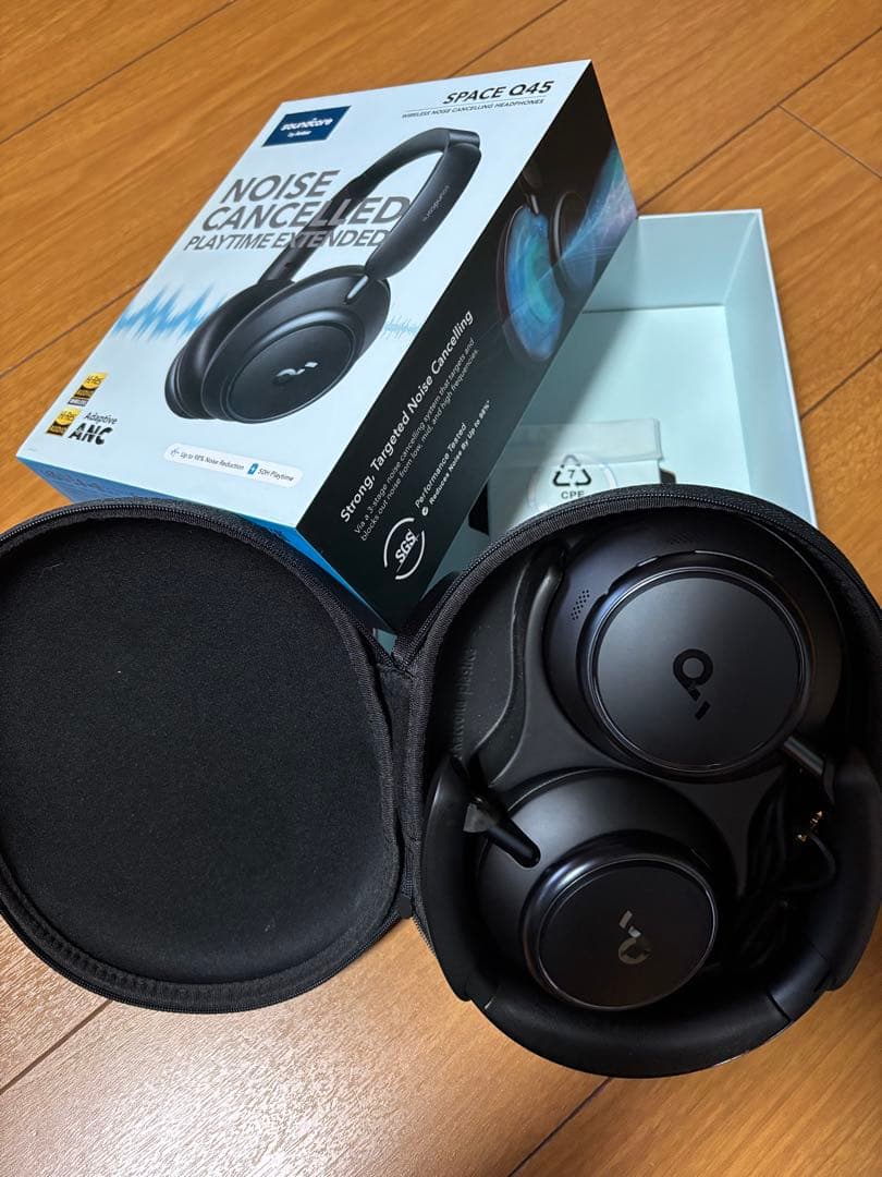 【美品】Anker sound coreヘッドはフォン★Space q45