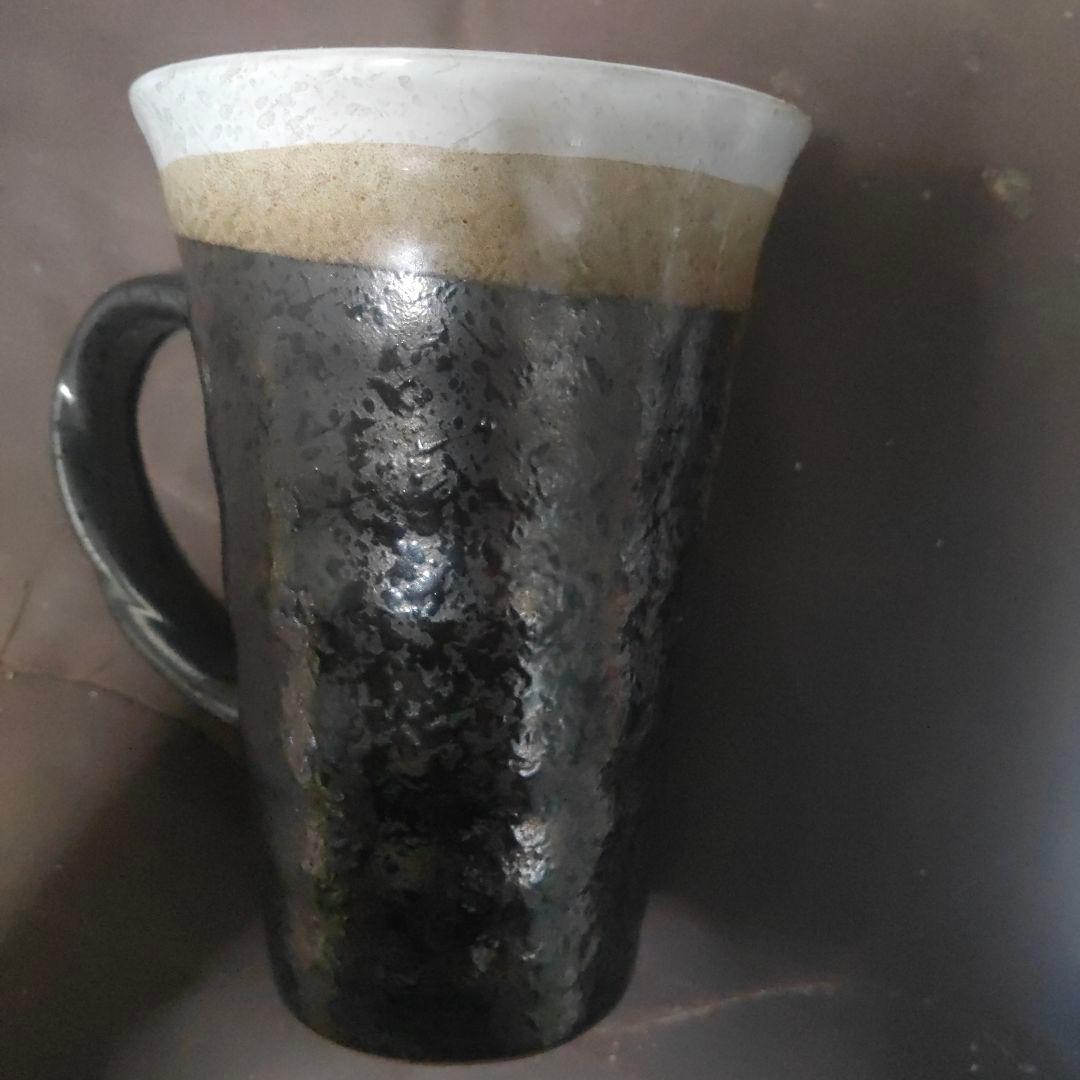 高級陶器マグカップ（使用済み）