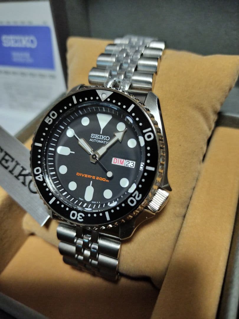 【新品】セイコー ブラックボーイ SKX007K2 7S26- 0020