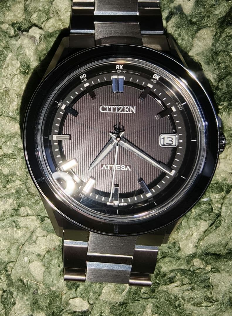 ATTESAアテッサダイレクトフライトチタン★電波ソーラー★CB3030-76E