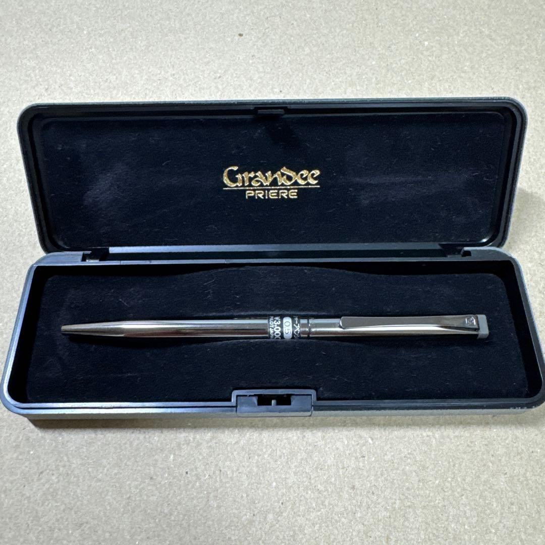 新品 廃盤 パイロット グランディー プリエール シャーペン グレー 0.5
