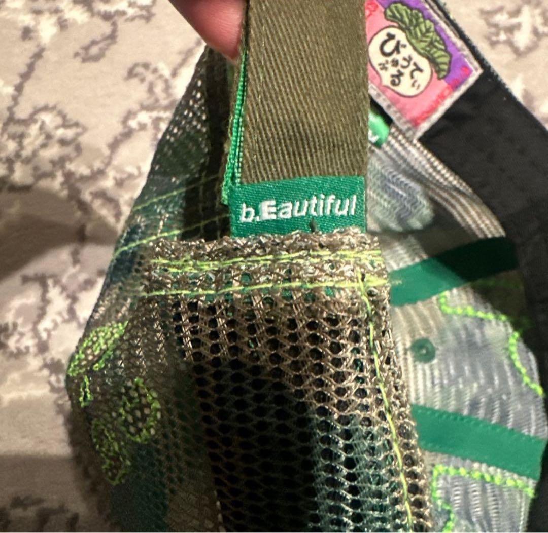 b.eautiful メッシュキャップ