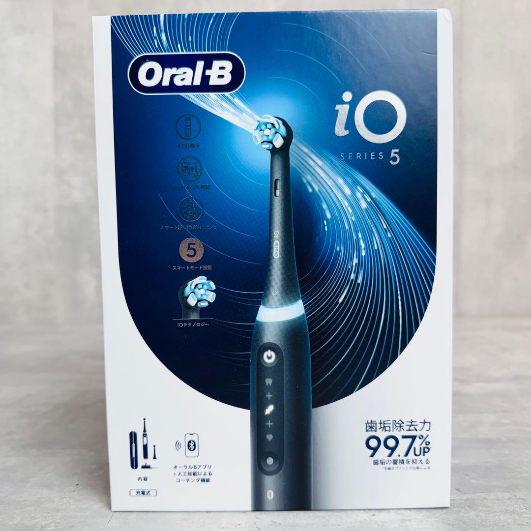 未開封 ブラウン Oral−B iO5 IOG52J62KBK マットブラック