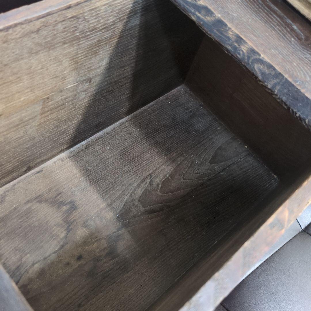 銭函 木製アンティーク雑貨