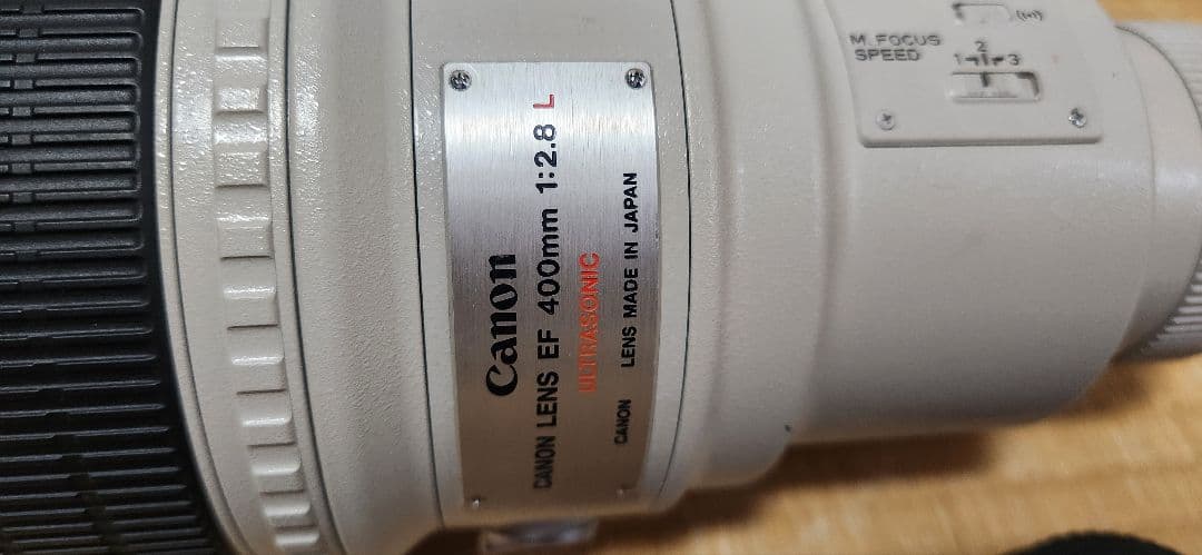 キヤノン CANON EF400mm F2.8L　エクステンダーⅡ　×2.0付き
