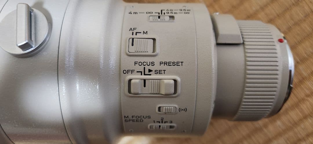 キヤノン CANON EF400mm F2.8L　エクステンダーⅡ　×2.0付き