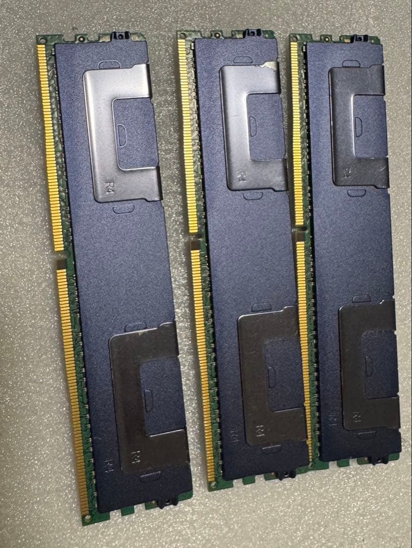 SAMSUNG64GB2SR×4 PC4-2400T-RA1-11-DCO 3枚