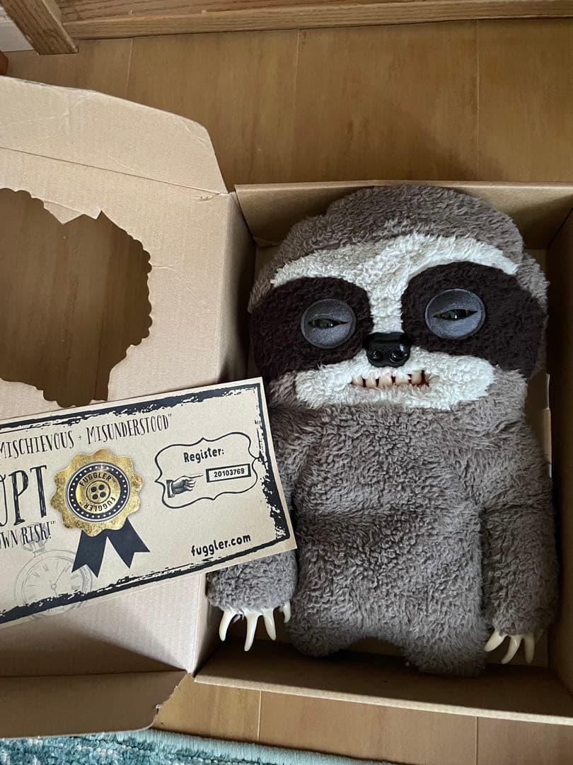 【超激レア】初期ファグラー　ナマケモノ　30cm