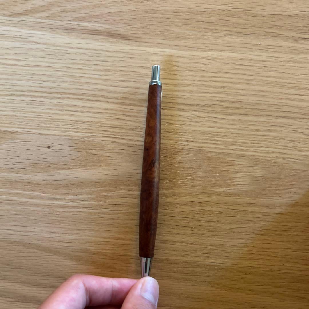 工房楔　花梨瘤杢　シャープペンシル0.7mm