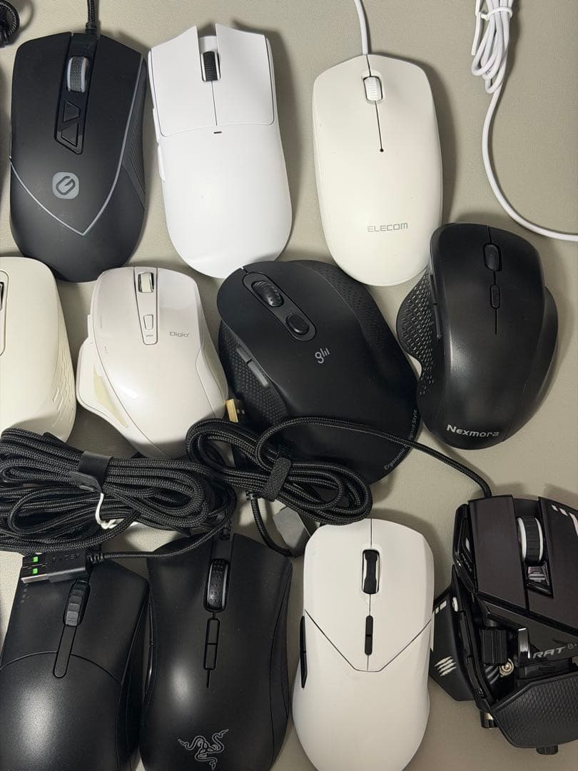 複数の有線/無線マウスセット(中古現状品)
