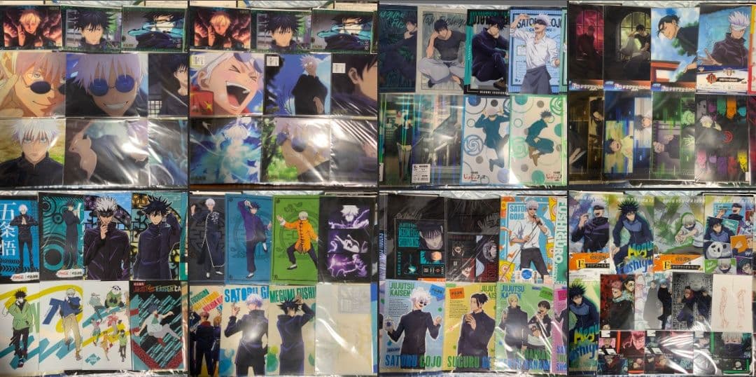 呪術廻戦 五条悟 伏黒恵 乙骨憂太 狗巻棘 ファイル セガラッキーくじ 88点