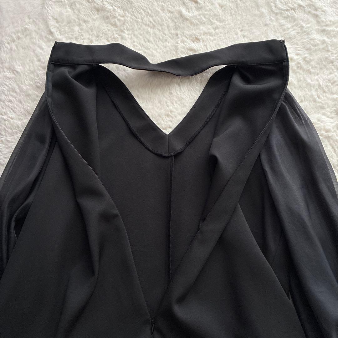 新品✨ルイルエブティック 大きいサイズ 3L シアースリーブ パンツドレス