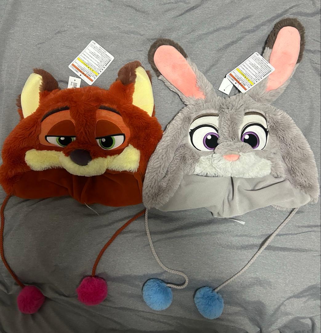 ディズニー ズートピア ファンキャップ ニック ジュディ