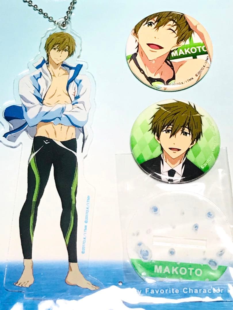 未開封品◎七瀬遙＆橘真琴 スペシャルアソートセット Free! 総作監 西屋太志