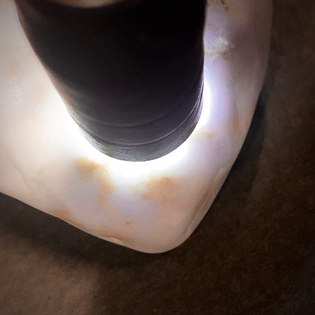 希少品　糸魚川翡翠　妖精ラベンダー　海石　特大　182g