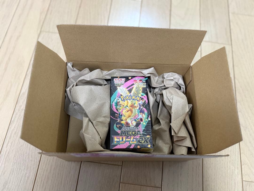 【新品・未開封】ポケモンカード ハイクラスパック MEGAドリームex BOX