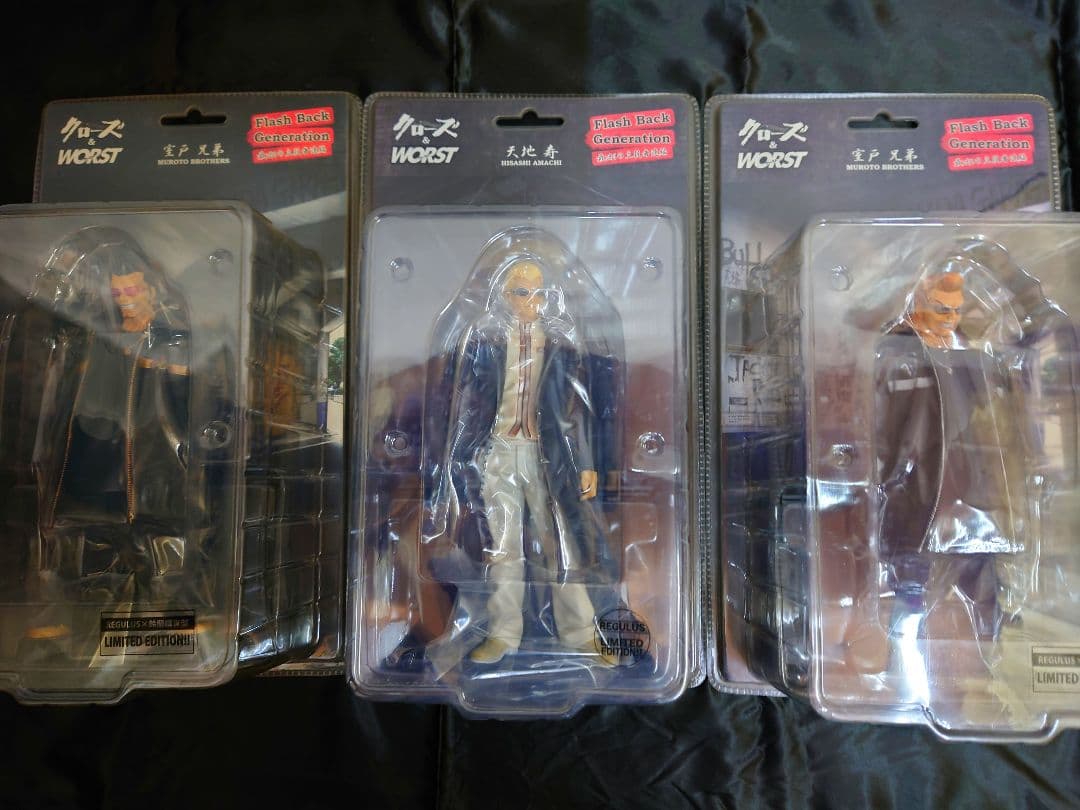 クローズ＆WORST 天地軍団‼️フィギュア ３体セット
