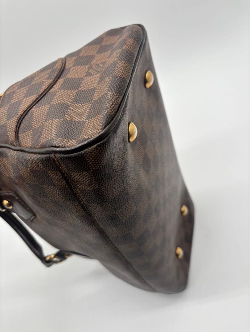 鑑定済 LOUIS VUITTON ルイヴィトン ダミエドゥオモ N60008