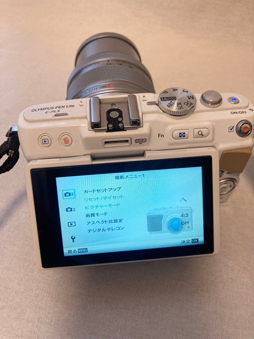オリンパス OLYMPUS PEN Lite E-PL5 カメラ ミラーレス一眼