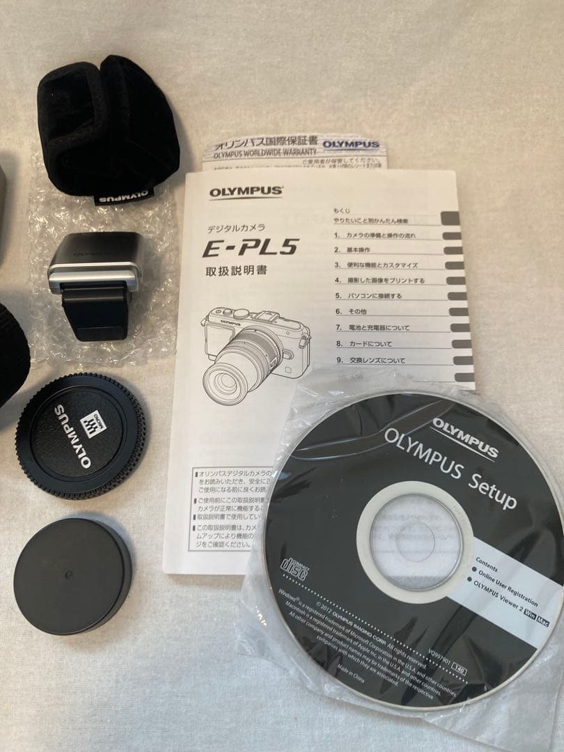 オリンパス OLYMPUS PEN Lite E-PL5 カメラ ミラーレス一眼